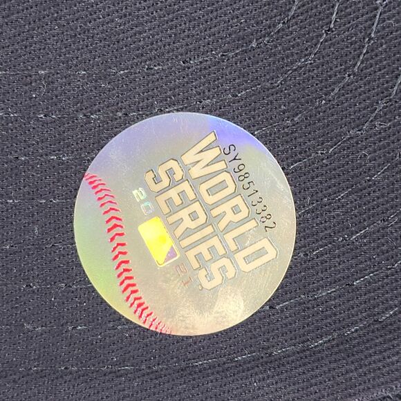 Atlanta Braves 2021 World Series Hat Cap New Era 39thirty Champs Medium‎ Large - Picture 14 of 14